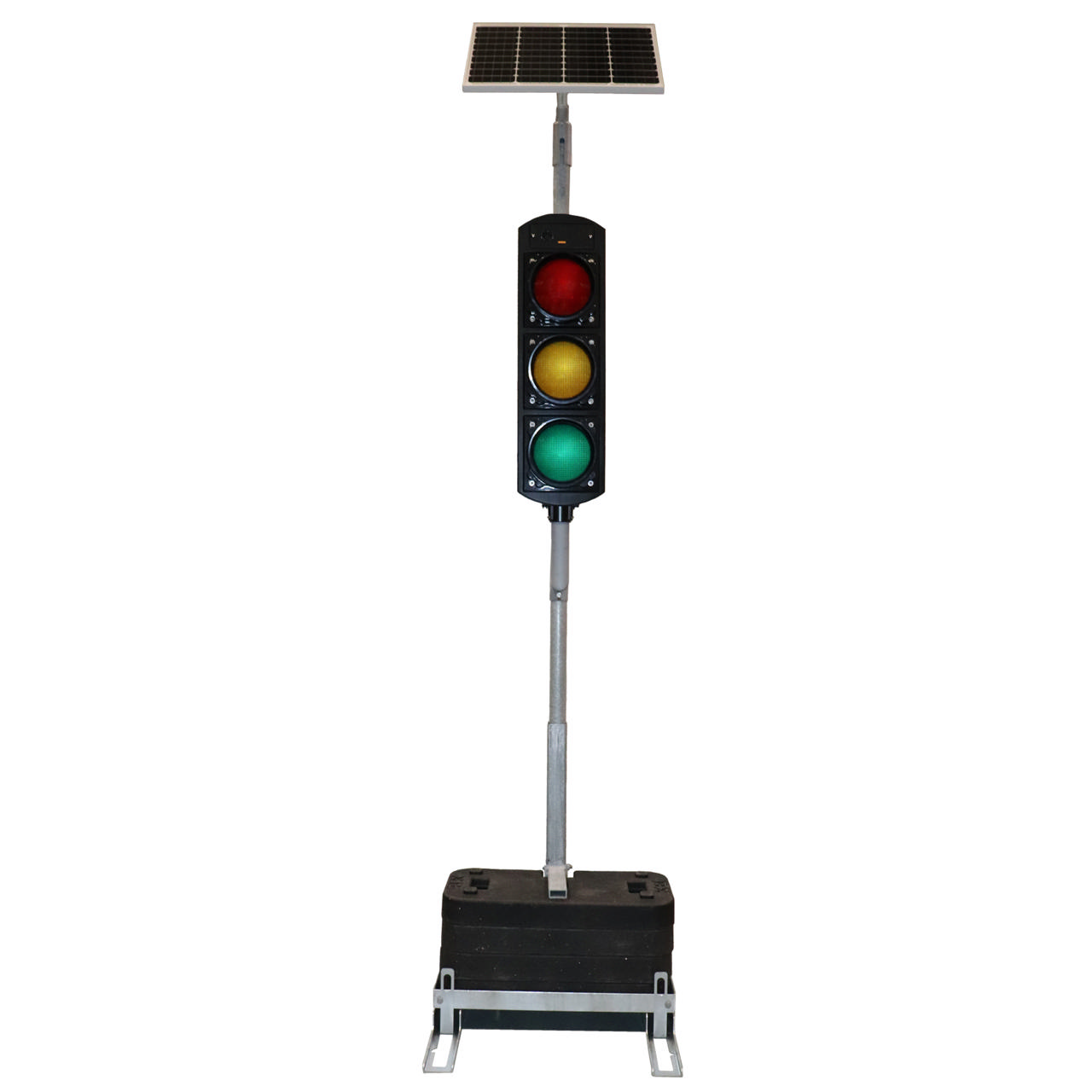 Stolpfot STABIL R6 170kg med 50W solcell