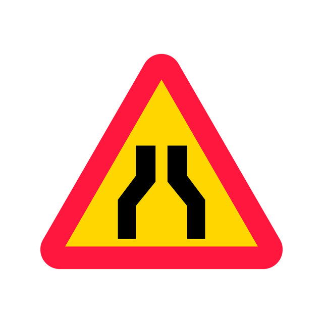 Varning A5-1 N HR plast inkl. variofäste