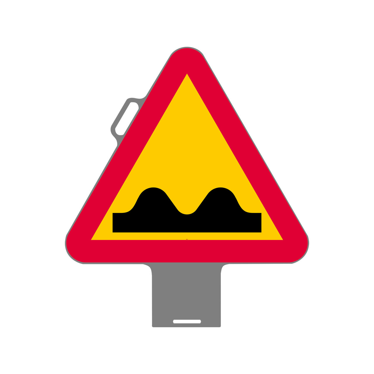 Varning A8 N HR plast handtag