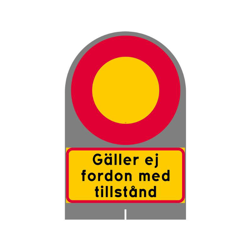 Förbud C2 + Gäller ej F.M.T N HR inkl. variofäs