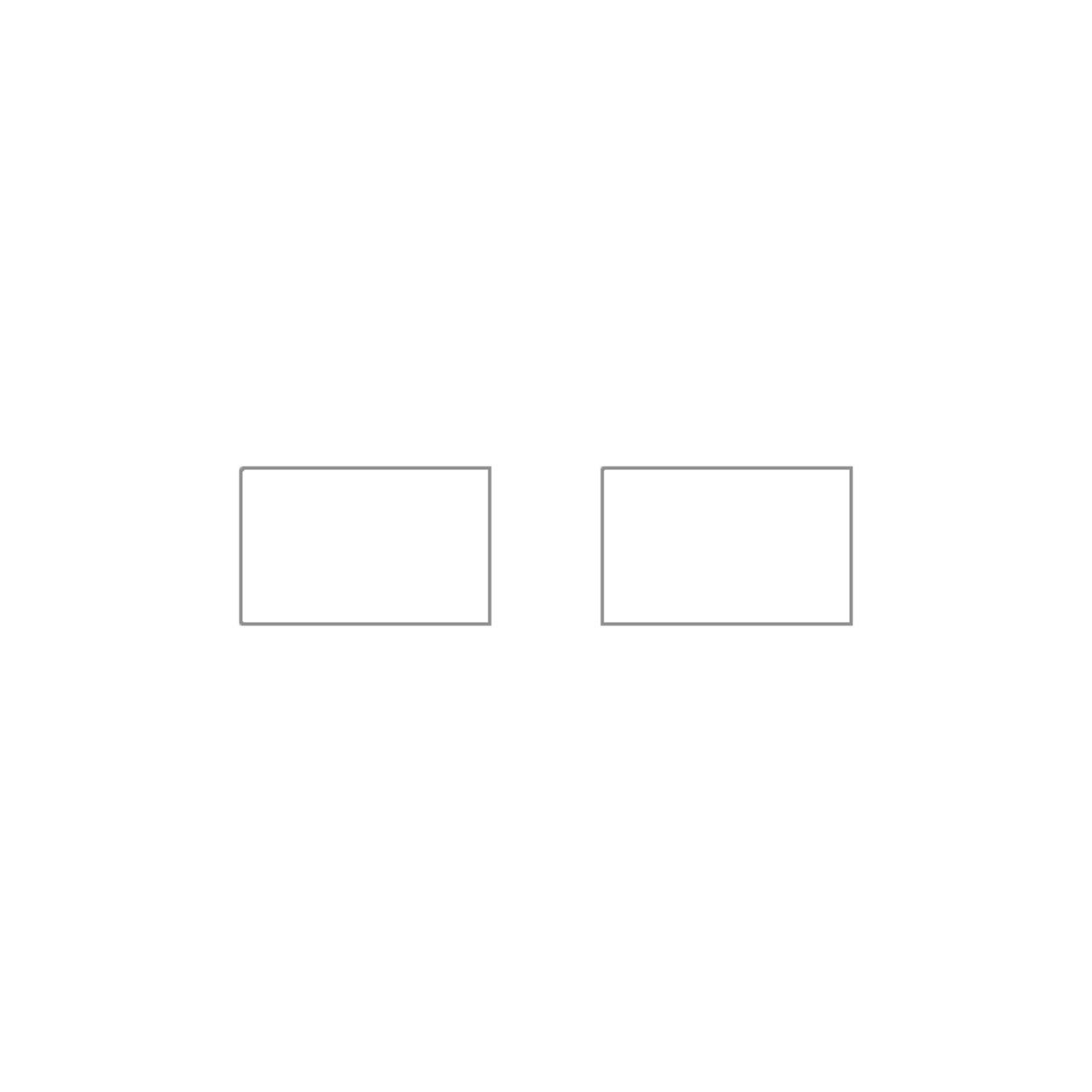 Cykelövergång vit premark 500x500mm 10st/förpackn.