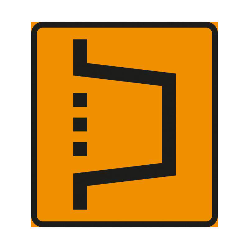 Lok.märke F23 plast N FL HR 800x1000mm