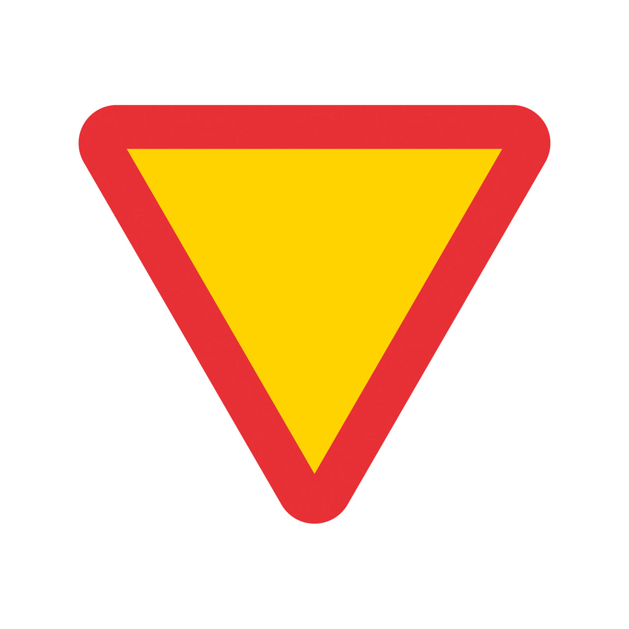 Väjning B1 Väjningsplikt