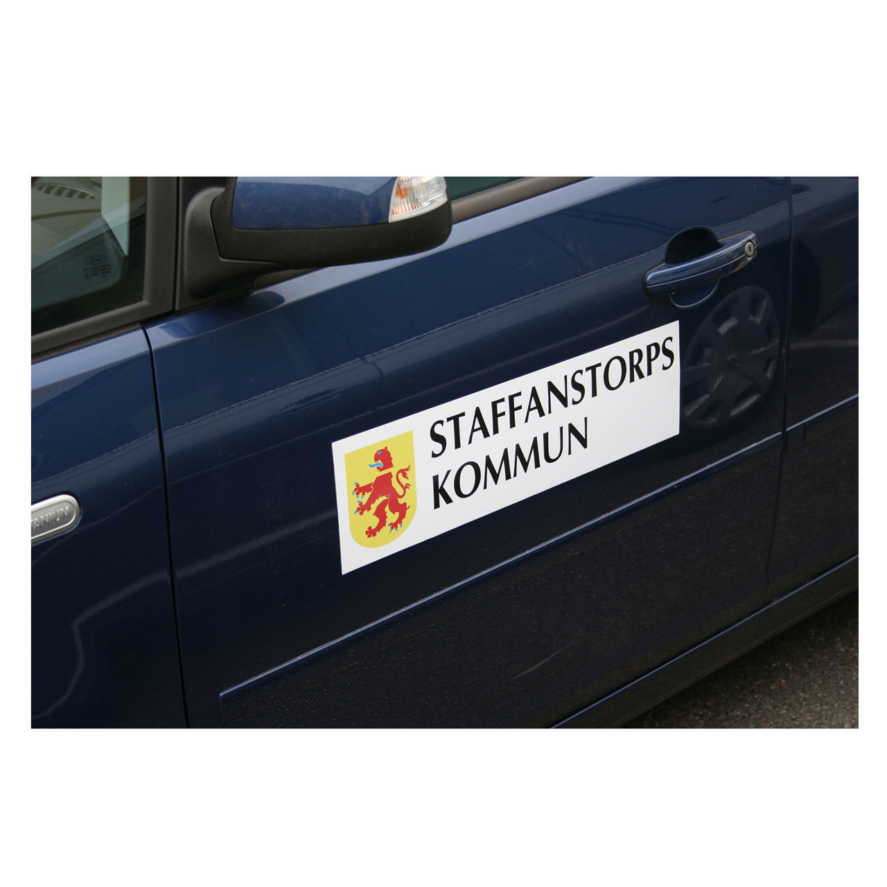 Magnet fordonskylt logga HR