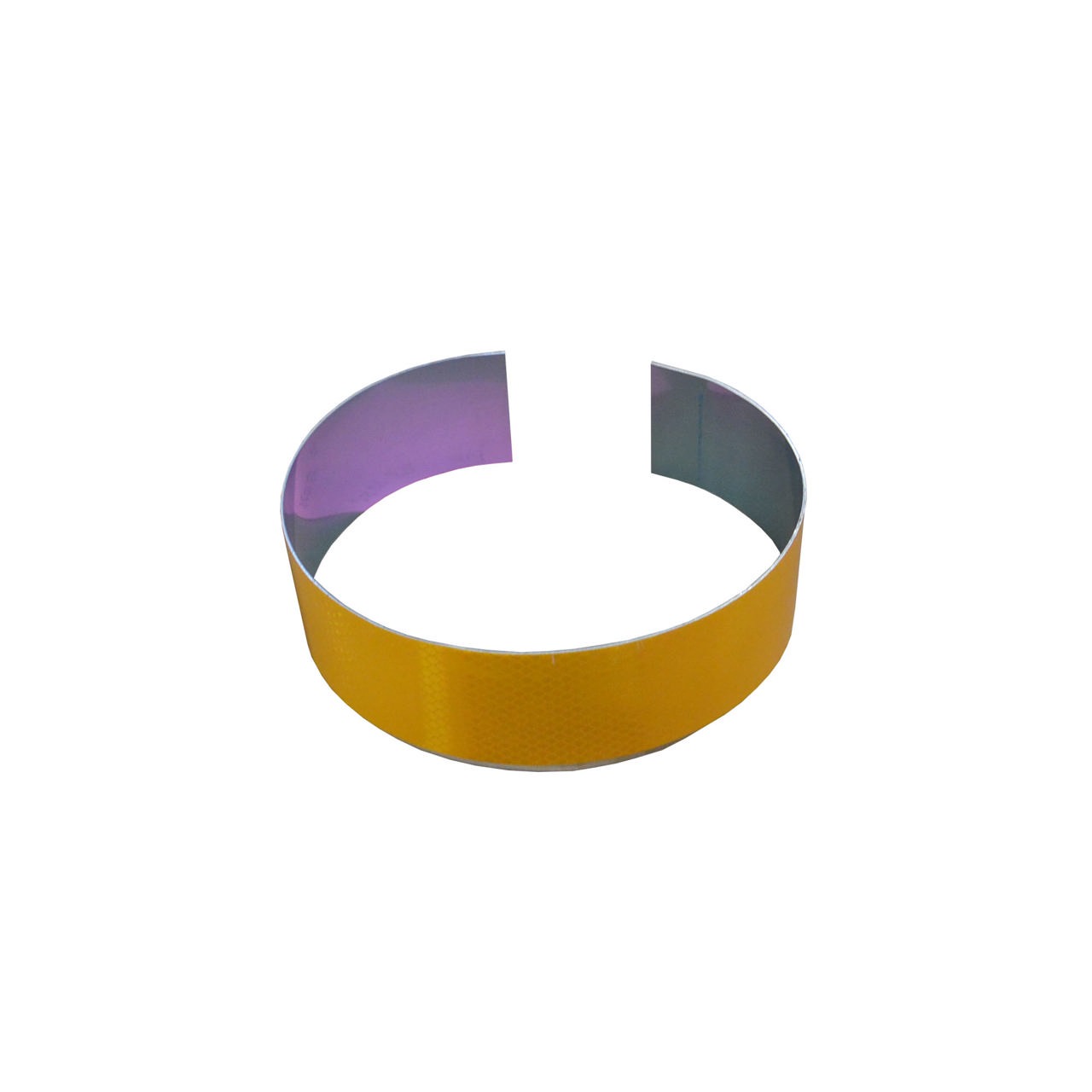 Reflexband för pollare gul HR 