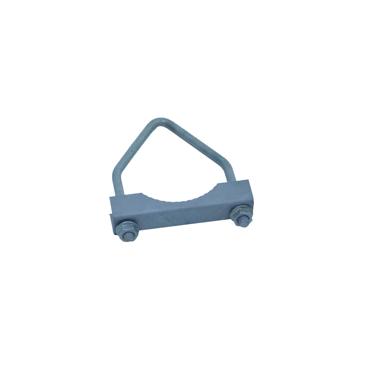 Gatunamnsklammer 76mm rak varmförzinkad