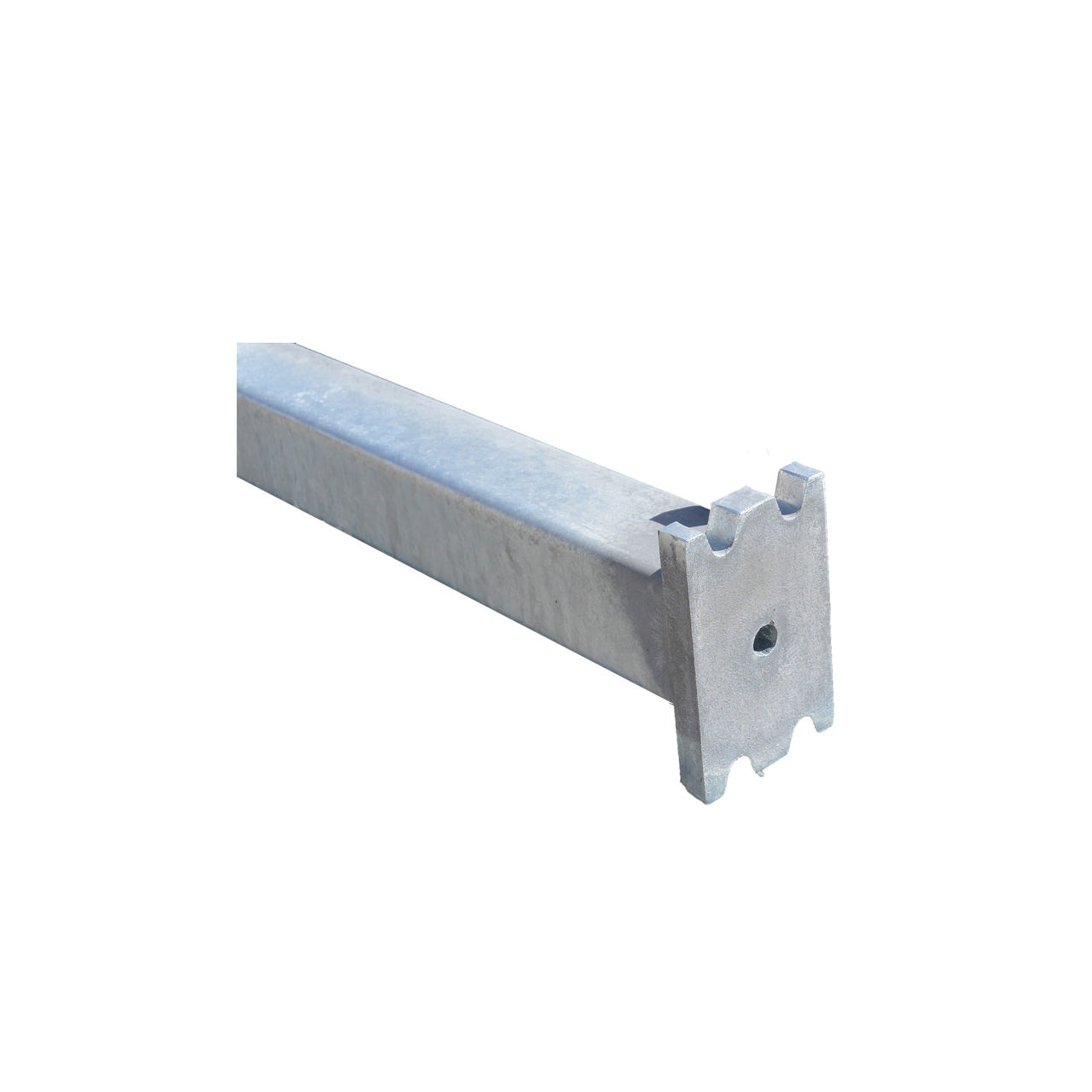 Säkerhetsstolpe KKR 80x80x3500mm med slipbase