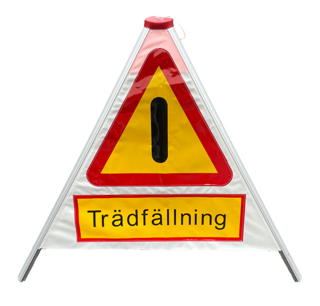 BLF-tält A 1 sida valfri symbol inkl väska