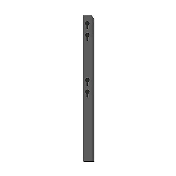 Fyrkantsrör 60x60x1500mm Plast Vario